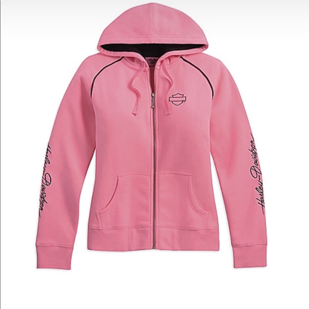 Pink Harley-Davidson Hoodie